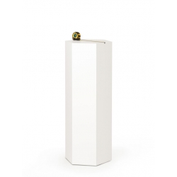 Sechseck-Sockel, weiss