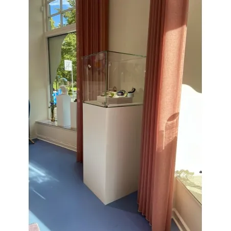 Glashaube mit Tür
