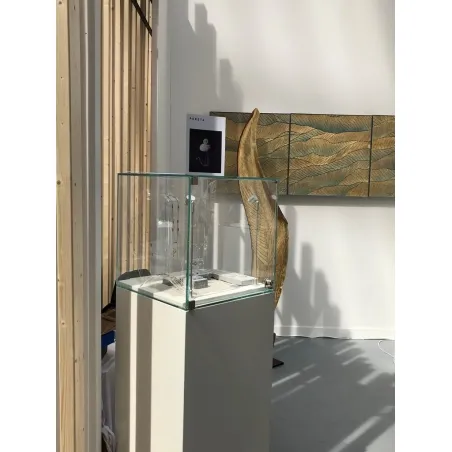 Glashaube mit Tür
