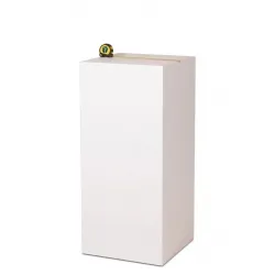 Solits vorgrundierter Sockel, 45 x 45 x 100 cm (LxBxH)