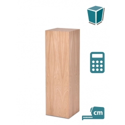 Sockel Eiche-Furnier