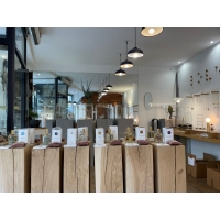 Sockel Eichenholz gehobelt