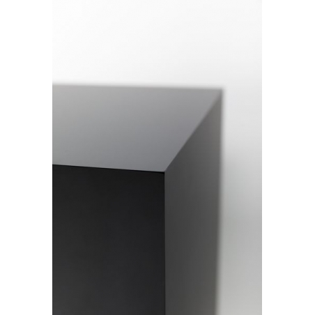 Galeriesockel schwarz, 30 x 30 x 80 cm (LxBxH)