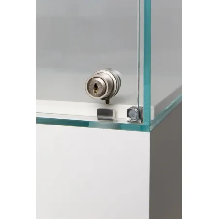 Glashaube mit Tür