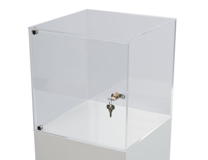 Haubenvitrine Plexiglas mit Tür